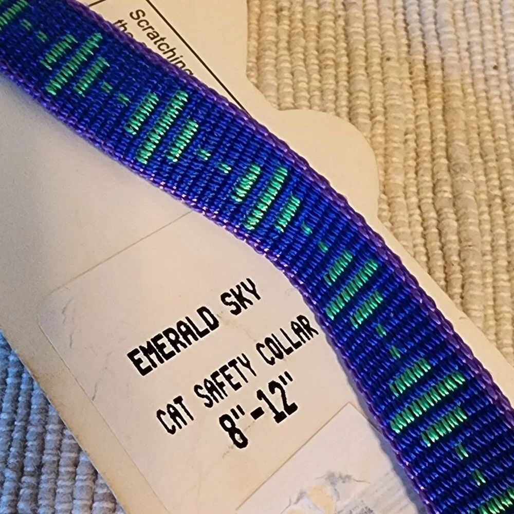 Lupine Emerald Sky Cat Safety Collar